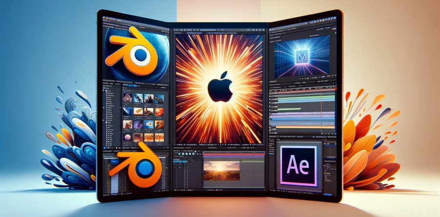 Comparison of Blender, Apple Motion and Adobe After Effects